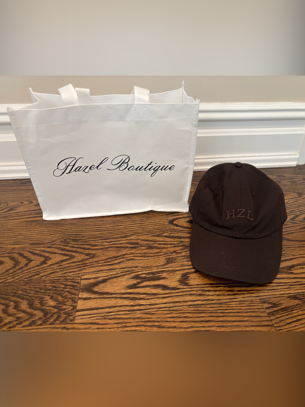 Hazel Boutique HZL Brown Baseball Cap Brand New